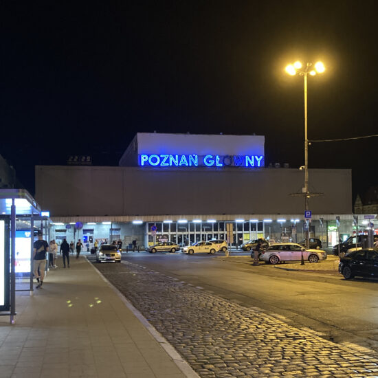 dworzec PKP w Poznaniu